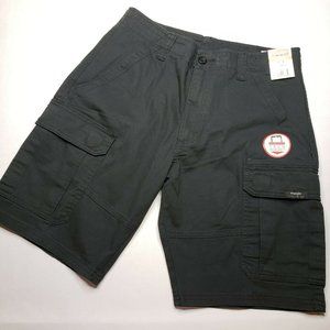 Wrangler Cargo Shorts Tech Pocket Black 